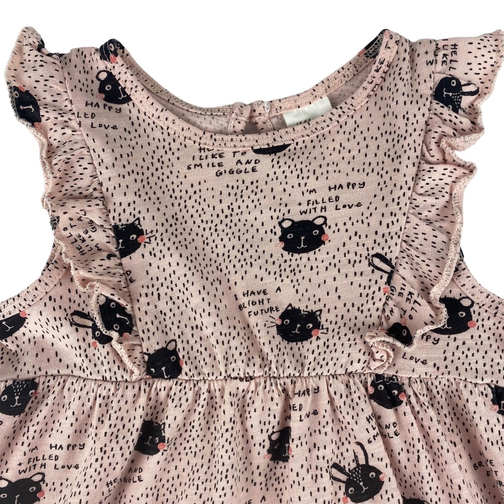 H&M Ruffle Dress - Size 12-18M - Picture 3 of 7